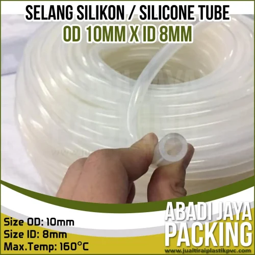 Selang Silikone (Silicone Tube Od 10mm X Id 8mm)