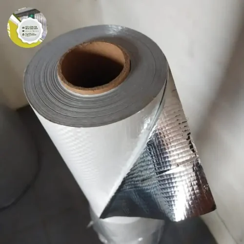 Alumuniun Foil Woven Single Side/ Peredam Panas Atap 1 Sisi (50M)