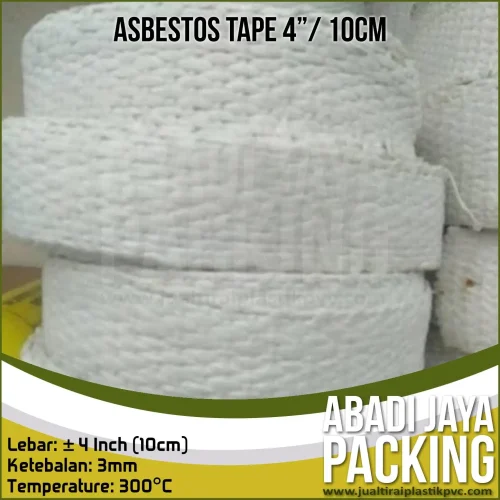 Asbestos Tape 4″(10cm) Asbes Pita