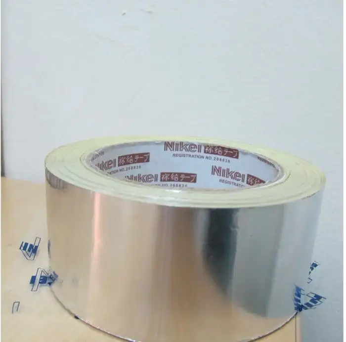 Lakban Alumunium Foil Tape 4"