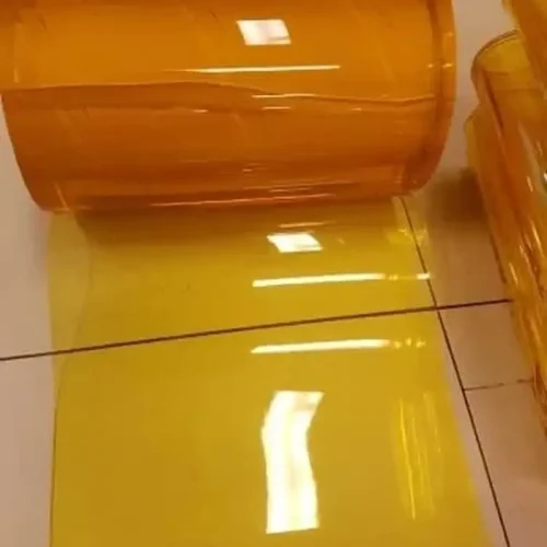 Tirai PVC Curtain Yellow 30cm X 3mm X 50M