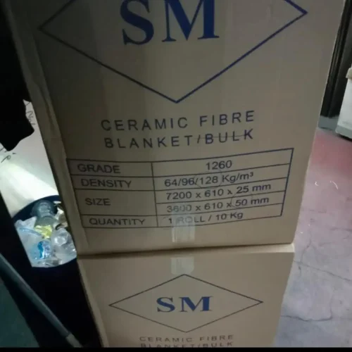 Ceramic Fiber Blanket Insulation 1260° (Density 64Kg)