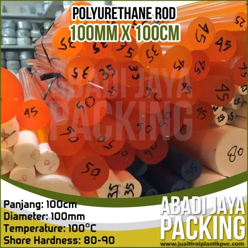 Polyurethane Rod (Pu Batangan 100mm X 100 cm)