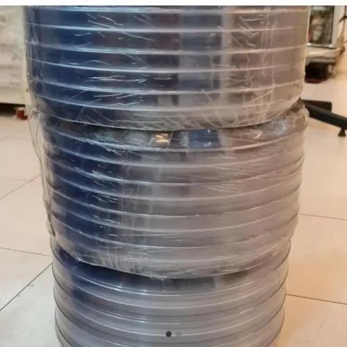 PVC Curtain Ribbed Polar 30cm X 3mm X 50M/ PVC Tulang Suhu Dingin 30cm