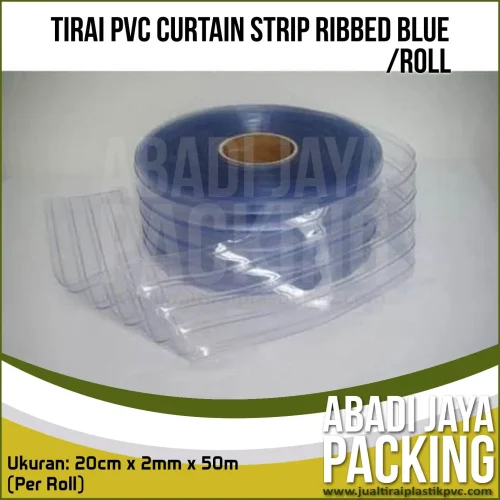 Tirai PVC Curtain / Tirai Plastik Ribbed Polar Suhu Minus 20cm