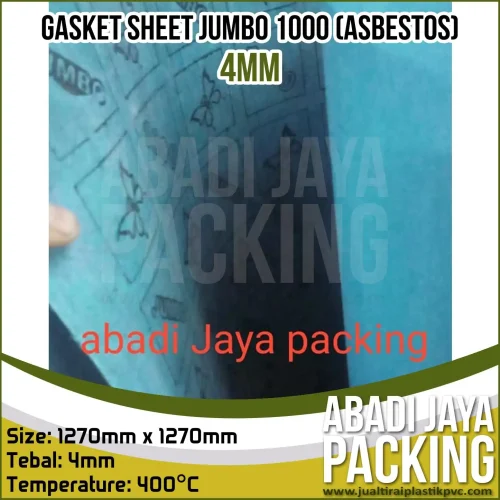 Gasket Sheet Jumbo 1000 4mm (Asbestos)