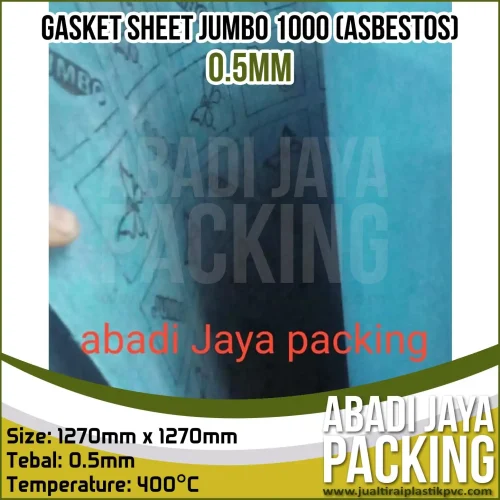 Gasket Sheet Jumbo 1000 0.5mm (Asbestos)