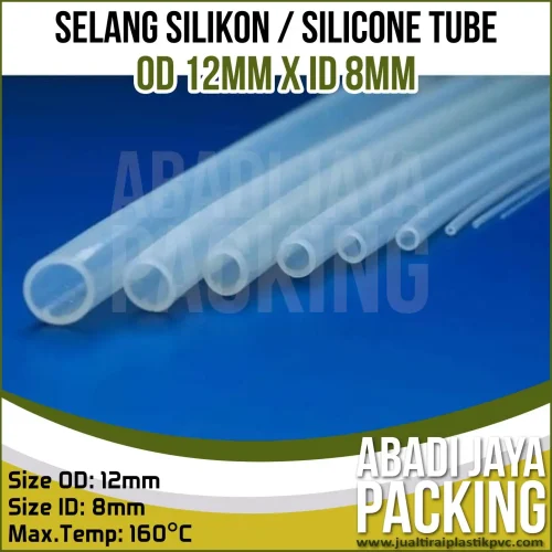 Selang Silicone Od 12mm X Id 8mm