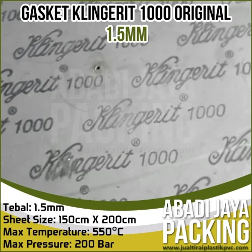 Gasket Klingerit 1000 1.5mm Original