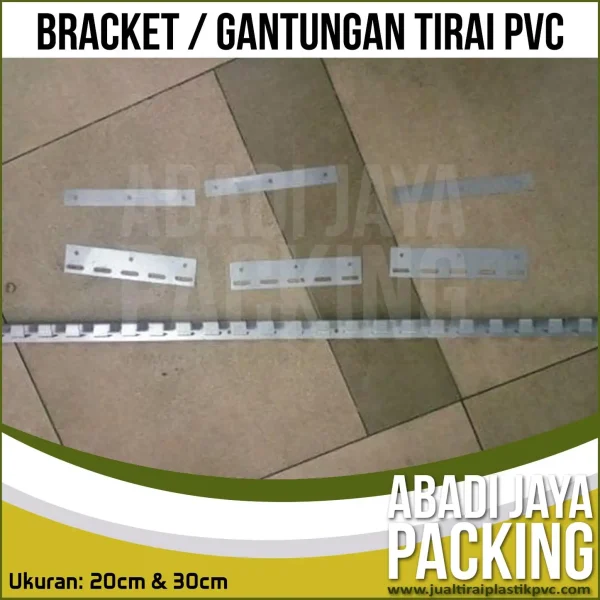 Bracket / Braket / Breket Hanger - Gantungan Tirai PVC Strip Curtain